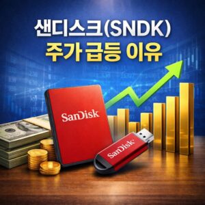 샌디스크(SNDK) 주가 급등 이유